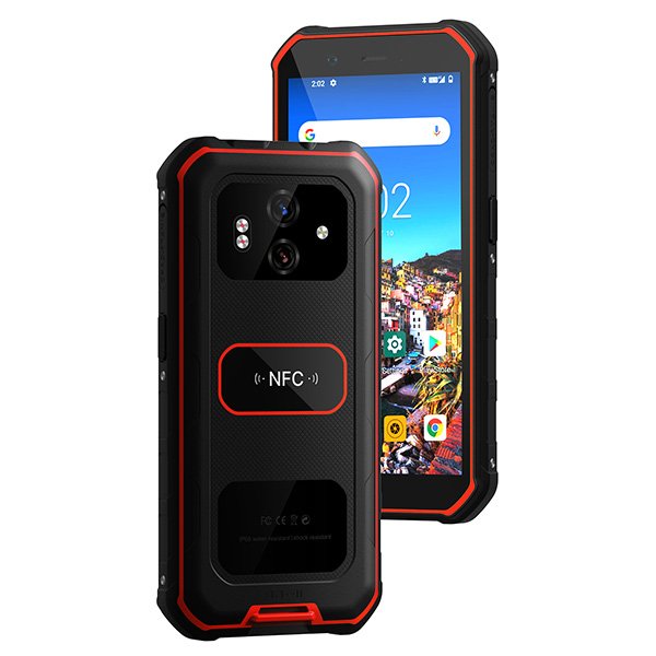 X1 Oem 5.5 Inch Waterproof Ip68 Smartphone 3g&4g Cellphone Smart Rugged Mobile Phone With Nfc Android 13 rugged cellphone